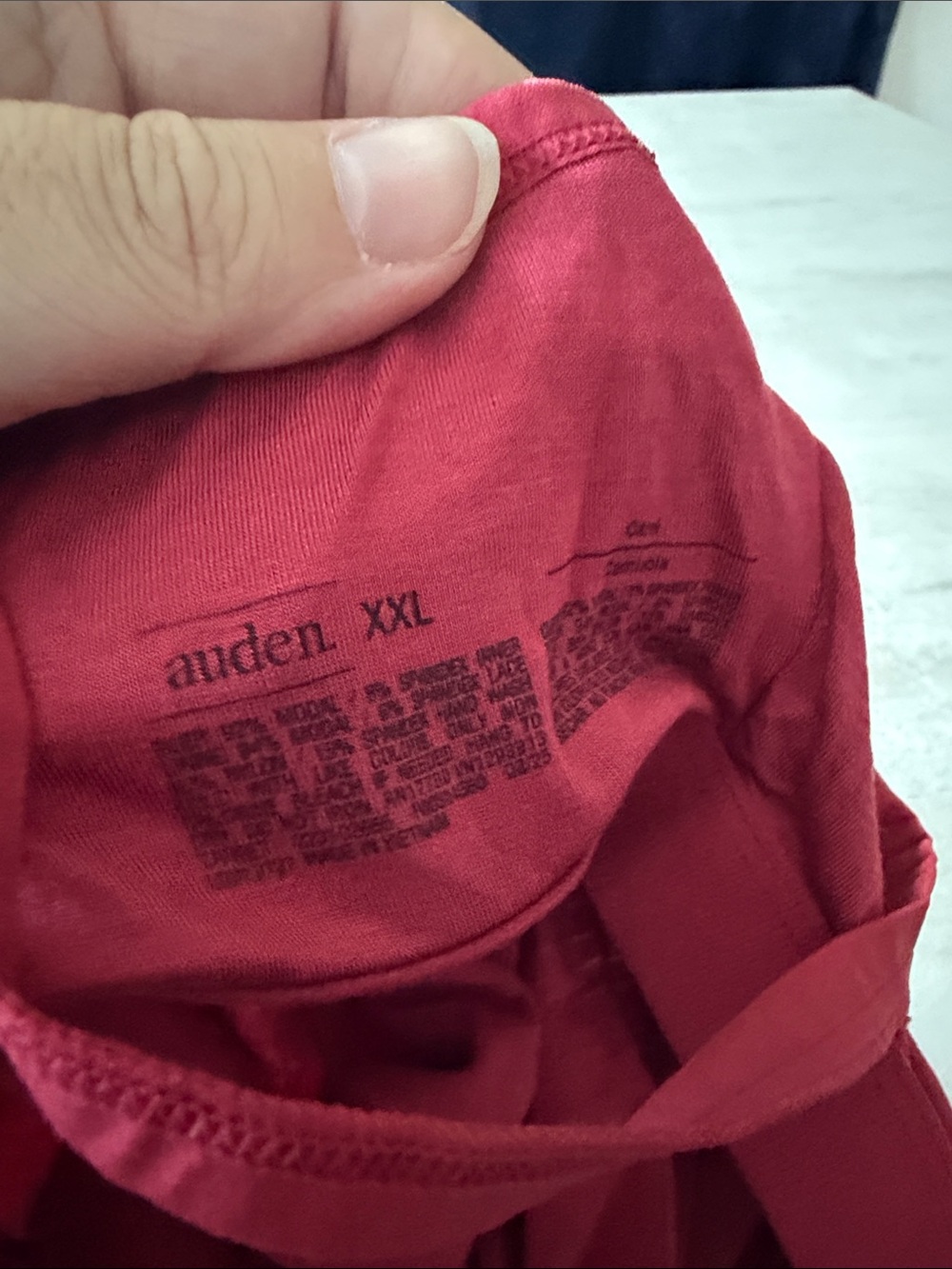 Auden Red Lace-Trim Ribbed Camisole - Picture 8 of 10